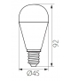 MIO LED8W G45 E14-WW  Żarówka z diodami LED  8W - 600lm