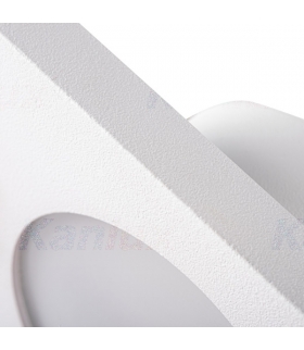 Pierścień oprawy punktowej FLINI IP44 biały kwadratowy - bez oprawki ceramicznej