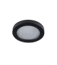 Pierścień oprawy punktowej FLINI IP44 czarny okrągły - bez oprawki ceramicznej