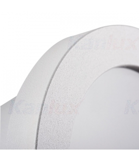 Pierścień oprawy punktowej FLINI IP44 biały okrągły - bez oprawki ceramicznej