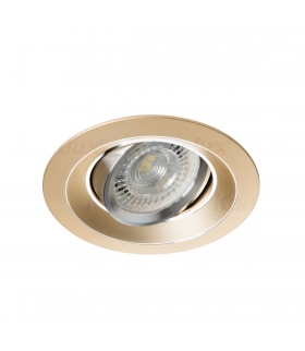 Pierścień oprawy punktowej COLIE DTO-G okrągły złoty anodowany