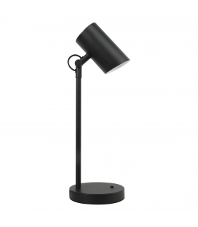 Lampa stołowa AGZAR E14 B czarna