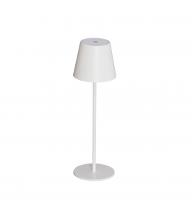 Lampa stołowa bezprzewodowa LED INITA IP54 W biała