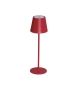 Lampa stołowa bezprzewodowa LED INITA IP54 R czerwona