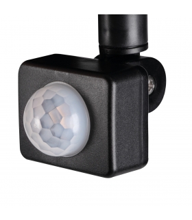 Naświetlacz LED z czujnikiem ruchu ANTEM 20W IP44 czarny barwa neutralna  - 1600lm