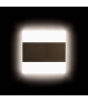 Oprawa przyschodowa TERRA LED 12V kwadratowa czarna barwa neutralna