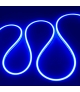 Taśma LED Neon LED 12W/M IP65 BL barwa niebieska 24V 5m