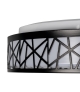 Plafoniera LED AMAZI 17,5W NW B barwa neutralna czarna
