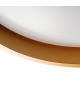 Plafoniera LED SOLN 17,5W NW B/G barwa neutralna czarna złota