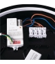 Plafoniera LED DABA PRO IP65 25W NW SE W z mikrofalowym czujnikiem ruchu biała barwa neutralna - 2800lm