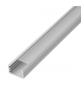 Profil aluminiowy PROFILO B SET-FR z kloszem 1m 1szt