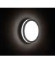 Plafoniera LED BENO N 18W NW O SE GR IP54 okrągła grafitowa barwa neutralna z mikrofalowym czujnikiem ruchu - 1400lm