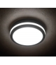 Plafoniera LED BENO N 18W NW O GR IP54 okrągła grafitowa barwa neutralna - 1400lm