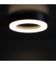 Plafoniera LED TURA 24W IP65 okrągła czarna barwa neutralna - 1800lm