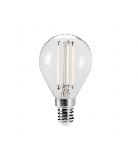 Źródło światła LED XLED W G45 E14 4,5W WW barwa ciepła biały filament - 470lm