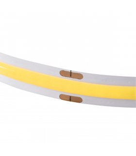 Taśma LED STRIP LCOB 10W/M 24V IP65 CW barwa zimna 5m