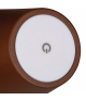 Lampa stołowa bezprzewodowa LED INITA IP54 BR brązowa