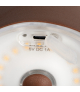 Lampa stołowa bezprzewodowa LED INITA IP54 BR brązowa
