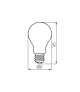 Źródło światła LED XLED A60 4,5W E27 WW barwa ciepła - 470lm