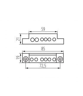 Blok rozdzielczy KP-TB-63-6-G(S)