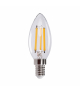 Źródło światła LED XLED C35 7W E14 CW barwa zimna - 1055lm