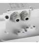 Plafoniera LED BENO 24-30W CCT L W IP65 biała kwadratowa - 5 lat gwarancji