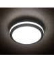 Plafoniera LED BENO 12-18W CCT O W IP65 grafitowa okrągła - 5 lat gwarancji