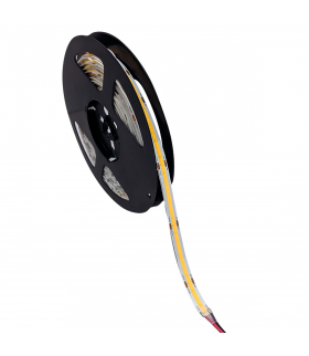 Taśma LED STRIP LCOB 10W/M 24V IP00 CW barwa zimna 5m