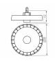 Oprawa LED high bay HB PROSTRONG 150WS SENSOR IP65 barwa neutralna - 25500lm