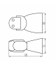 Czujnik ruchu ALER N B/B czarny IP65