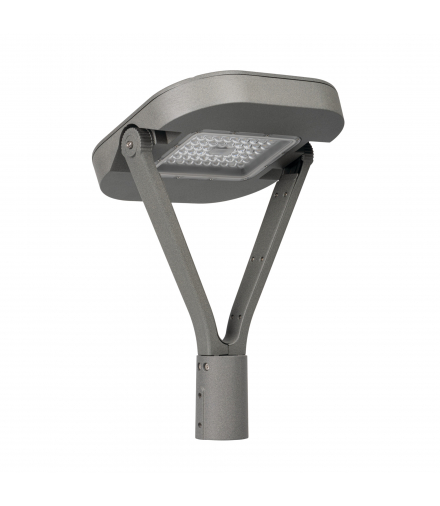 Oprawa parkowa LED PARCOLI CCT 30-50W G IP66 zmienna moc i barwa światła szara