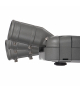 Oprawa oświetleniowa LED PRO-S Zhaga 55W-ZH NW barwa neutralna szara - 8380 lm