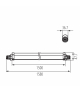 Oprawa liniowa LED TP SLIM TW N 50W NW 1580mm - 6000lm