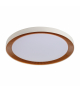 Plafoniera ANBAR LED 37W CCT BR Night Light zmienna barwa świecenia pilot biała brązowa
