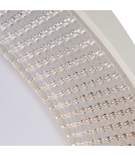 Plafoniera ANBAR LED 37W CCT W Night Light zmienna barwa świecenia pilot biała