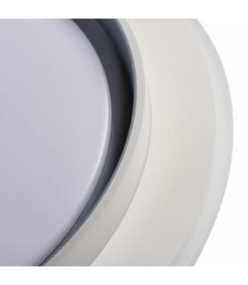 Plafoniera ANTO LED 37W CCT Night Light zmienna barwa świecenia ściemnialna pilot biała
