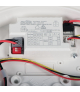 Plafoniera LED z czujnikiem ruchu i pilotem DABER 12-20W CCT SE W IP66 okrągła biała zmienna barwa świecenia