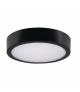 Plafoniera LED DABER 12-20W CCT B IP66 okrągła czarna zmienna barwa świecenia