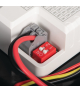 Plafoniera LED DABER 8-13W CCT B IP66 okrągła czarna zmienna barwa świecenia