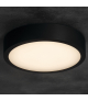 Plafoniera LED DABER 8-13W CCT B IP66 okrągła czarna zmienna barwa świecenia