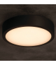 Plafoniera LED DABER 8-13W CCT B IP66 okrągła czarna zmienna barwa świecenia