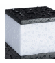 Oprawa ogrodowa z wymiennym źródłem światła i podwójnym gniazdem zasilającym DASTEN 50 F SO B antracyt G9