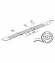 Taśma LED LCOB 12V 3W/M IP65 NW barwa neutralna 5m