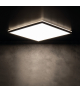 Plafoniera LED AZPO 22W CCT L B IP54 kwadratowa czarna zmienna barwa świecenia