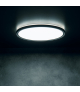 Plafoniera LED AZPO 18,5W CCT O B IP54 okrągła czarna zmienna barwa świecenia