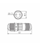 KONEKTOR IQ-LED FLN QC I 3x1MM2