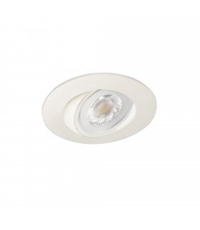 Oprawa typu downlight FIZU CCT W 4W biała zmienna barwa regulacja kąta świecenia