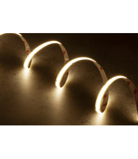 Taśma LED LCOB HIGH LUMEN 24V 14,4W/M IP65 WW barwa ciepła 5m
