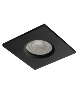 Pierścień oprawy punktowej TALU IP44 DSL B kwadratowy czarny