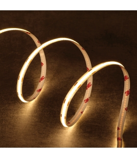 Taśma LED STRIP LCOB 12V 10W/M IP65 WW barwa ciepła 25m